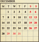 December
