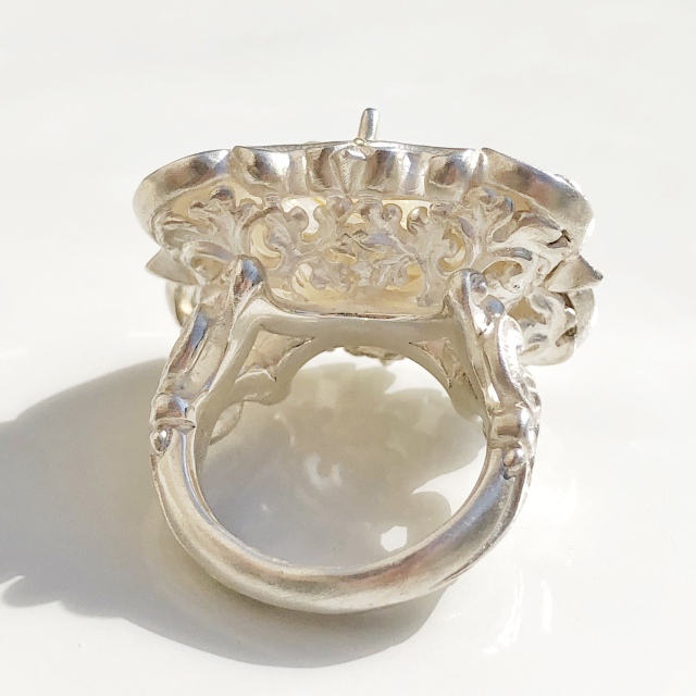 ジィオデシック❤️　お値下げ 現行品　バロッコリング　約15.5号 ジィオデシック バロッコ リング 約15.5号 - メルカリ